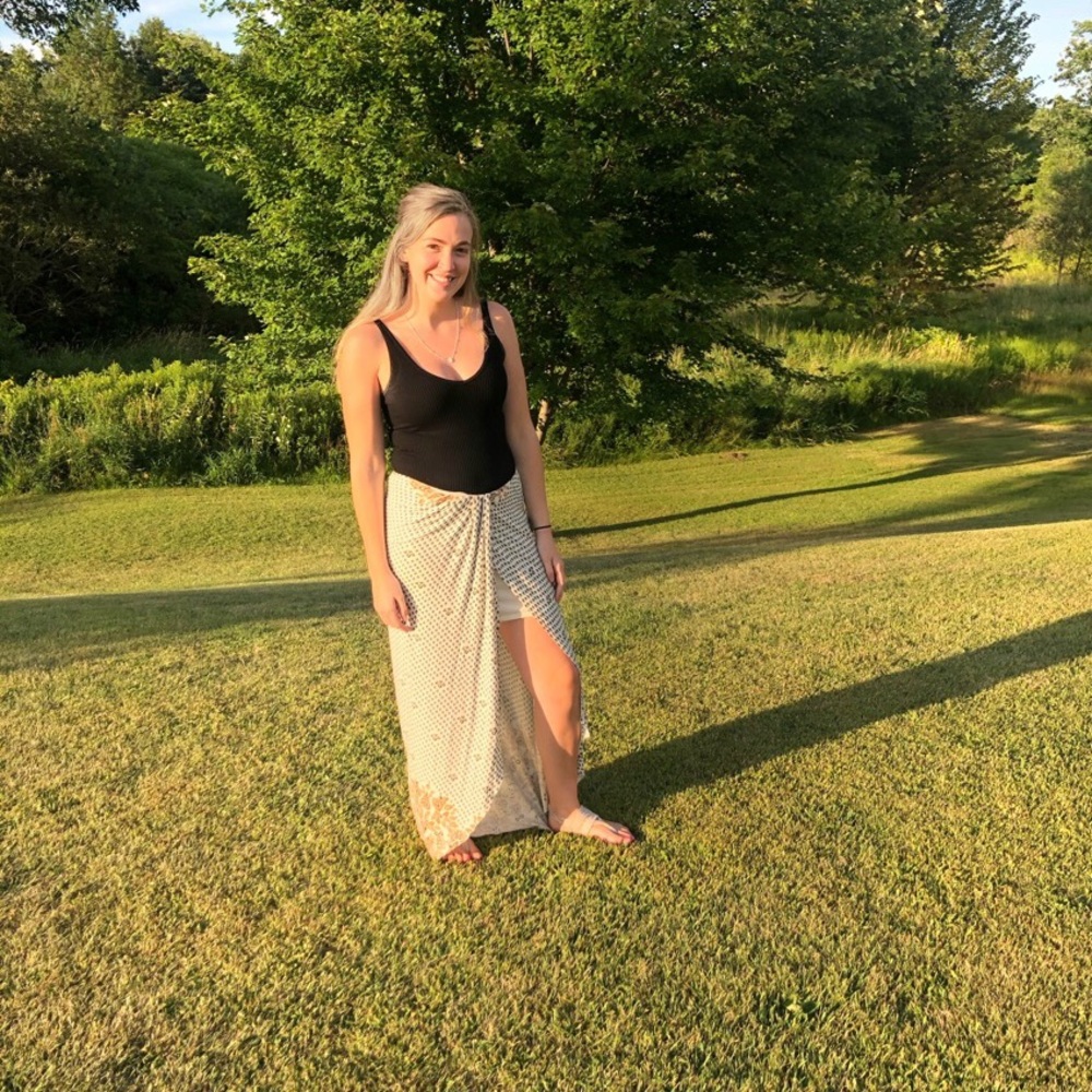 Free People Wrap Skirt